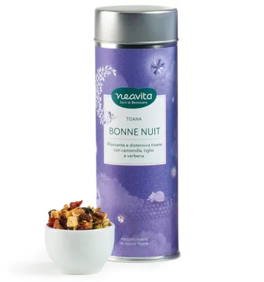 Tisana Bonne Nuit in Silver Tin Neavita