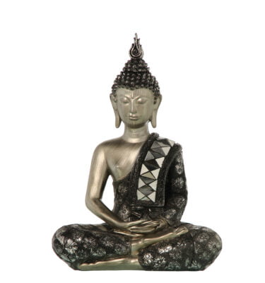 Buddha Seduto e Argento