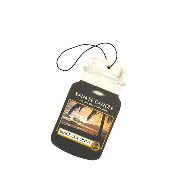 Black Coconut - Car Jar 1 Black Coconut - Car Jar