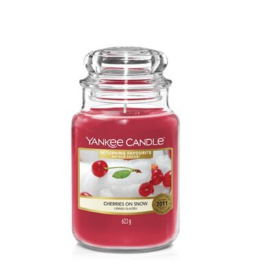 Cherries on Snow Yankee Candle – Giara Grande
