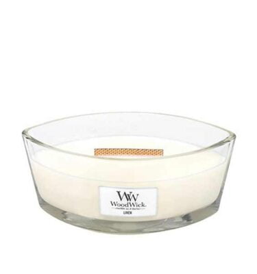 Linen Woodwick – Candela Ellipse