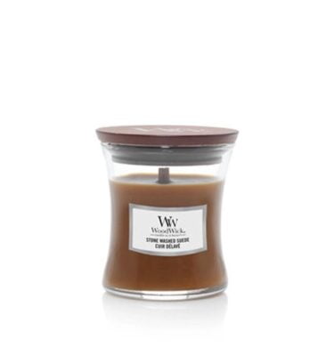 Stone Washed Suede Woodwick – Candela Piccola