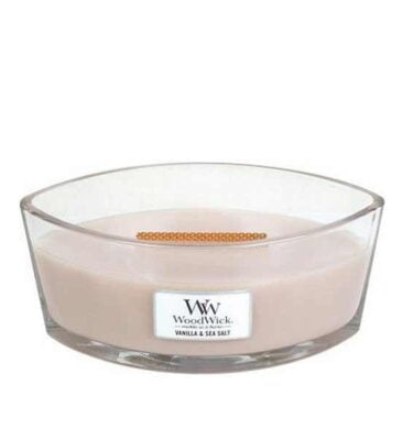 Vanilla & Sea Salt Woodwick – Candela Ellipse