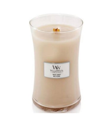 White Honey Woodwick – Candela Grande