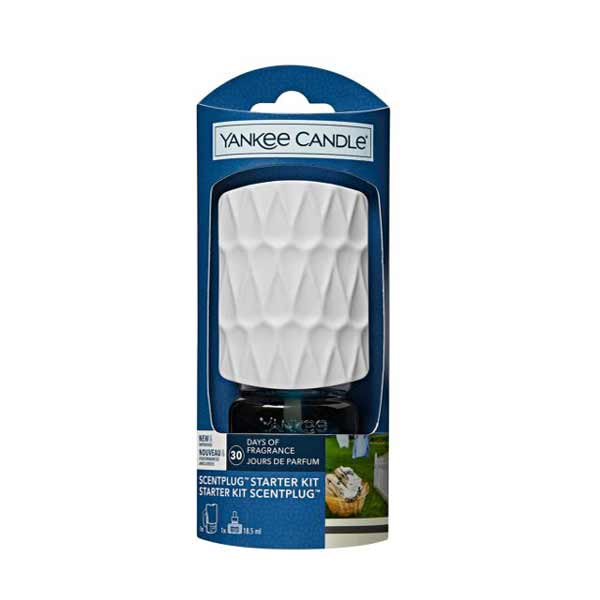 Clean Cotton Kit Base Scent Plug Organic Pattern Yankee Candle 1 Clean Cotton Kit Base Scent Plug Organic Pattern Yankee Candle