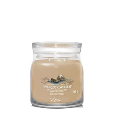 Amber & Sandalwood Yankee Candle – Candela Media Signature
