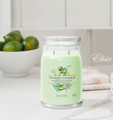 Cucumber Mint Cooler Yankee Candle – Candela Grande Signature