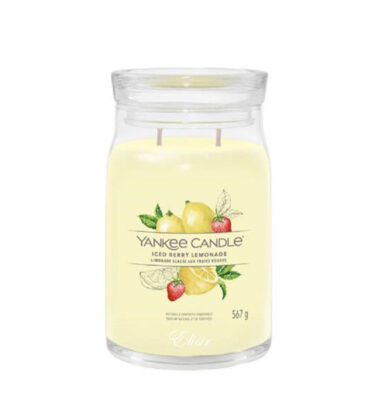 Iced Berry Lemonade Yankee Candle – Candela Grande Signature