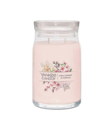 Pink Cherry & Vanilla Yankee Candle – Candela Grande Signature