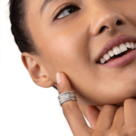 Anello Fascia Treccia Mix 2 Anello Fascia Treccia Mix - immagine 2