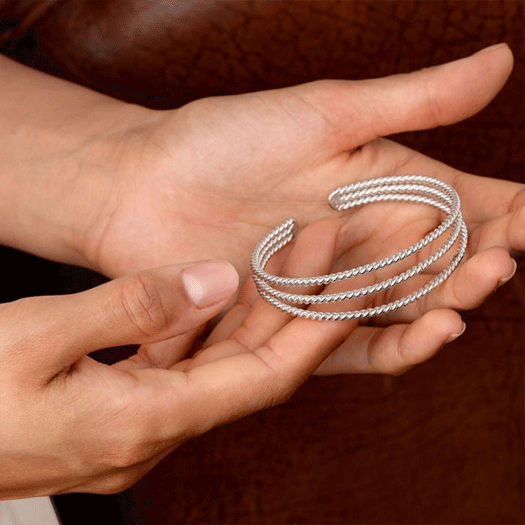 Bracciale 3 Fili Torchon 2 Bracciale 3 Fili Torchon - immagine 2