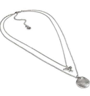 Collana 2 Catene Colibrì