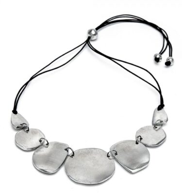 Collana Filo Placche Piatte