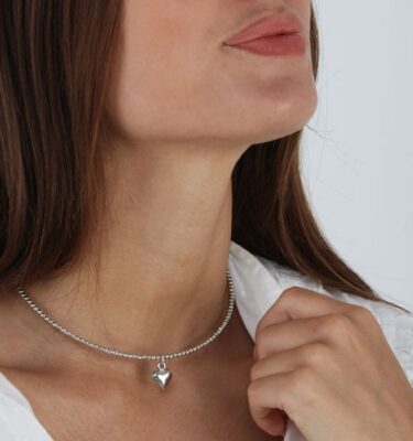 Giro Collo Pendente Cuore