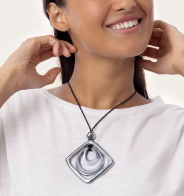 Pendente Mix Cerchi/Quadrato