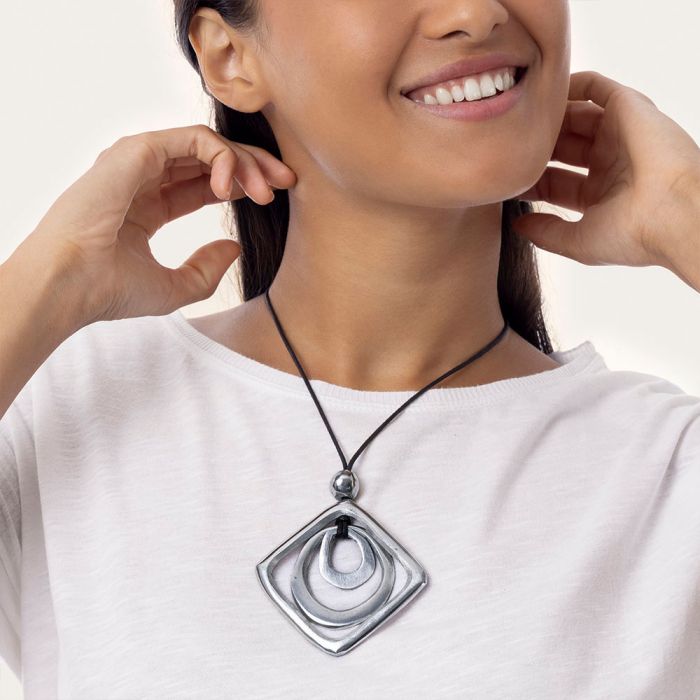 Pendente Mix Cerchi/Quadrato 2 Pendente Mix Cerchi/Quadrato - immagine 2