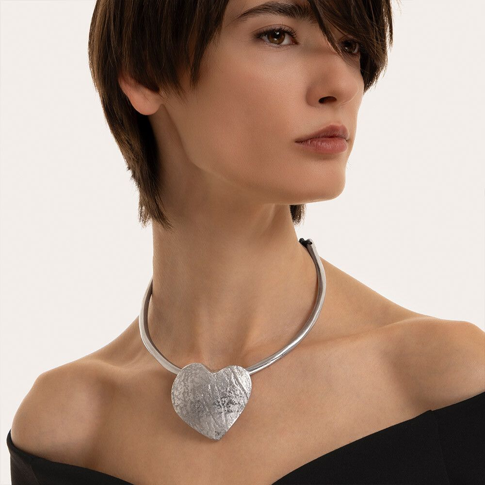 Collana Rigida Cuore Piccolo 2 Collana Rigida Cuore Piccolo - immagine 2