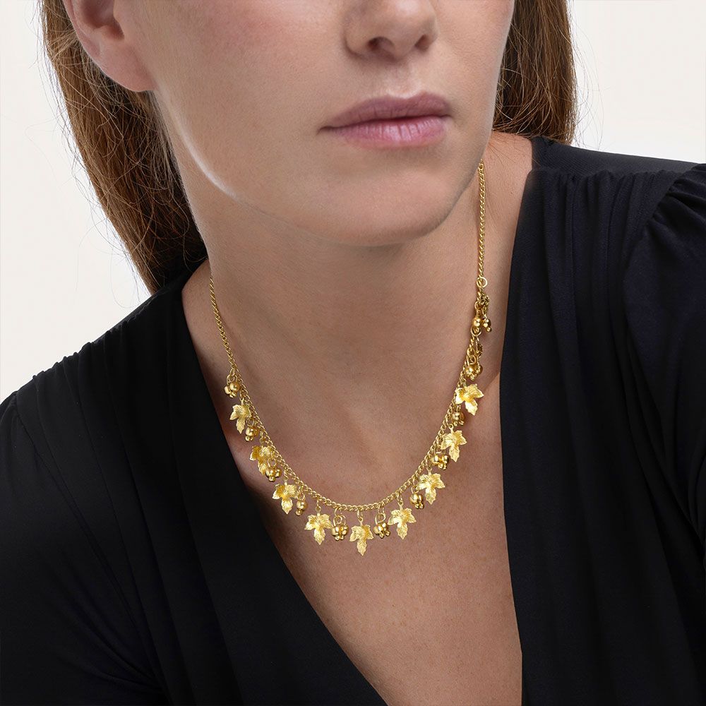 Collana Foglie D'Acero 2 Collana Foglie D'Acero - immagine 2