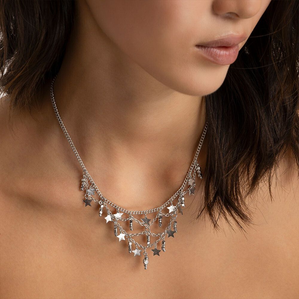 Collana Stelle Pendenti 2 Collana Stelle Pendenti - immagine 2