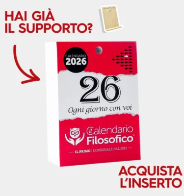 Calendario Filosofico Inserto