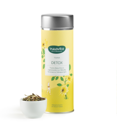 Tisana Detox in Silver Tin Neavita