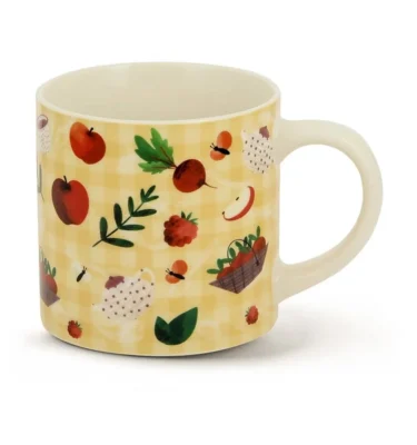 Mug Tazza Happy Fruits Gialla