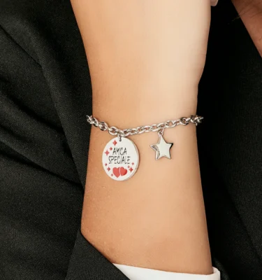 Bracciale Donna in Acciaio “Amica Speciale”