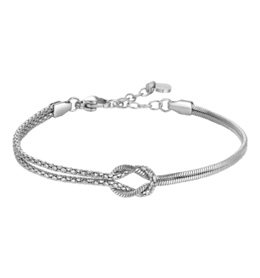 Bracciale Donna in Acciaio con Nodo