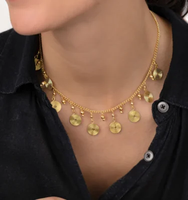 Collana Spirali Pendenti