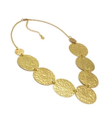 Collana Maxi Placche Raw