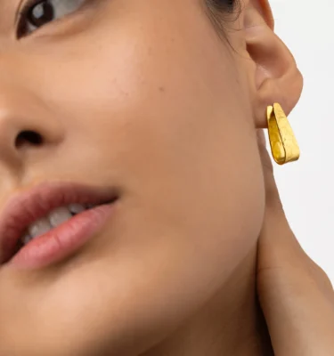 Orecchini Triangoli Battuti