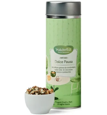 Tisana Dolce Pausa in Silver Tin Neavita