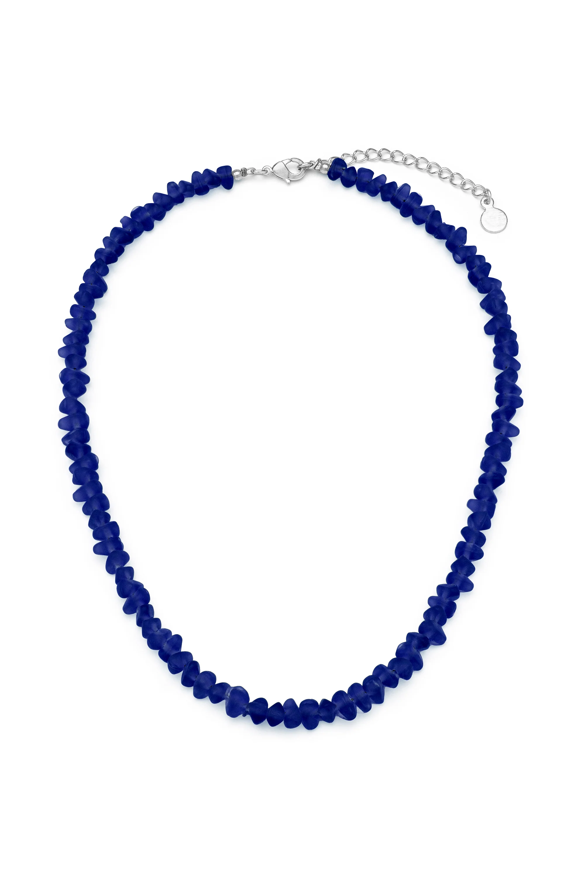 Collana di Pietra Irregolare Blu 1 Collana di Pietra Irregolare Blu