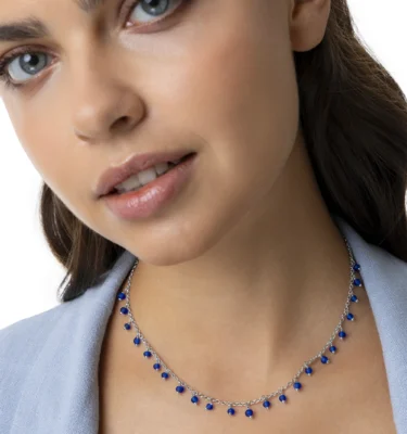 Collana a Microsfere con Pendente