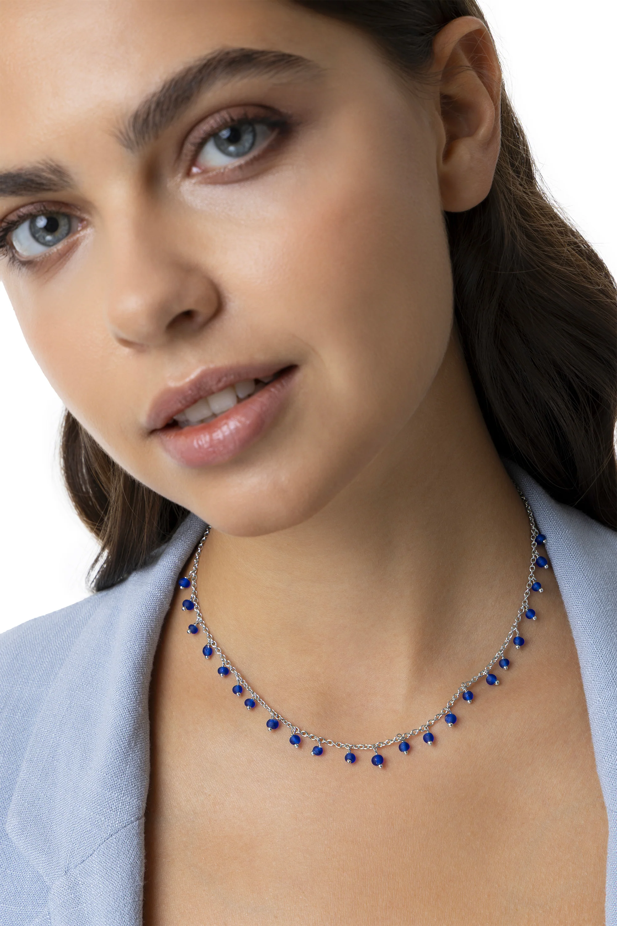 Collana a Microsfere con Pendente 2 Collana a Microsfere con Pendente - immagine 2