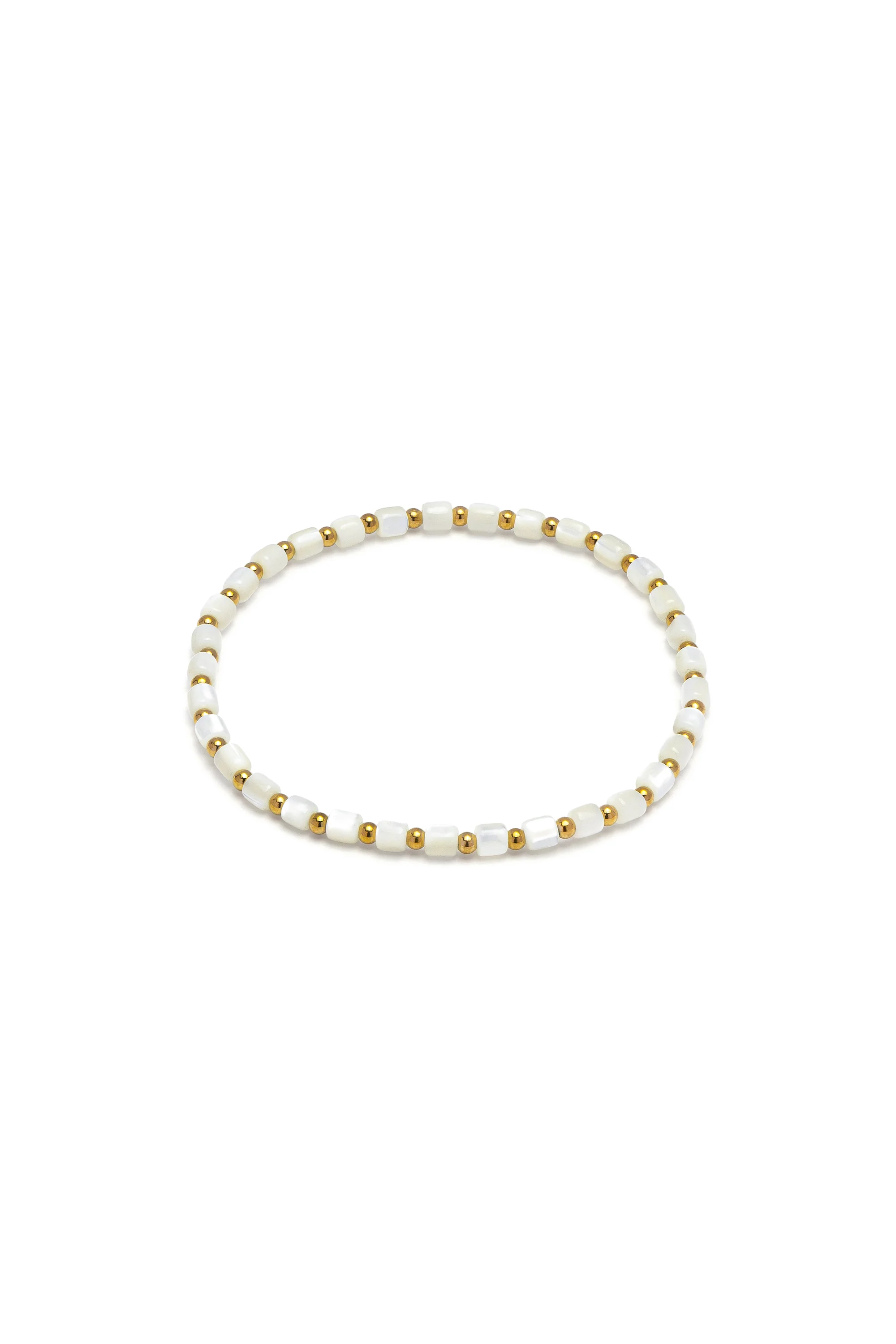 Bracciale Elastico Cilindri Sfere 1 Bracciale Elastico Cilindri Sfere
