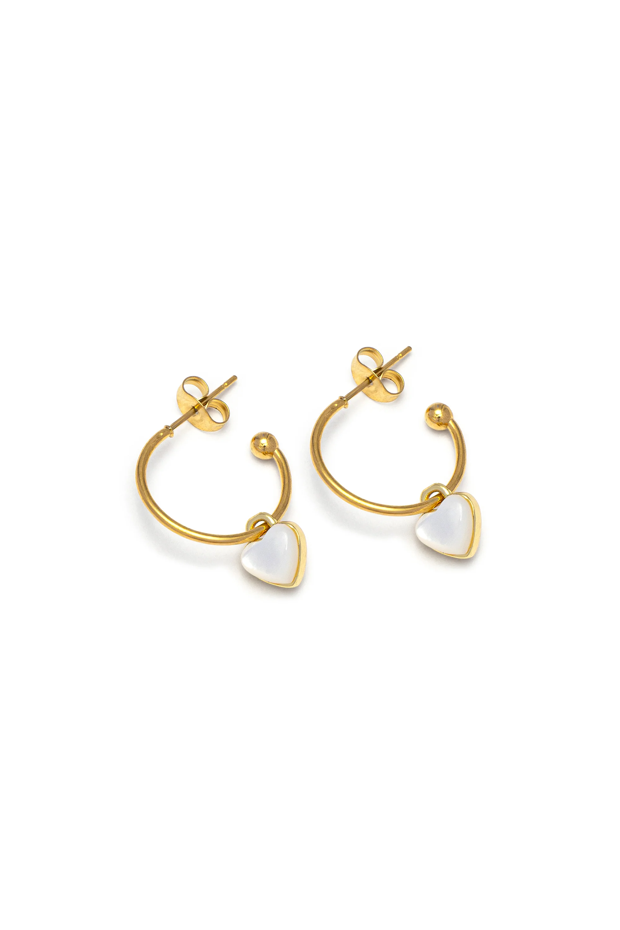 Orecchini C Hoop Cuore 1 Orecchini C Hoop Cuore