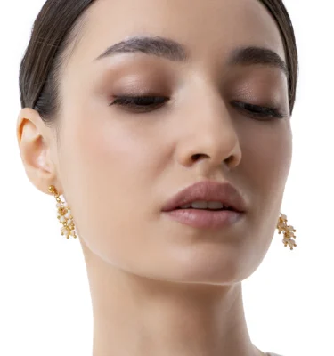 Orecchini Mogra Madre Perla