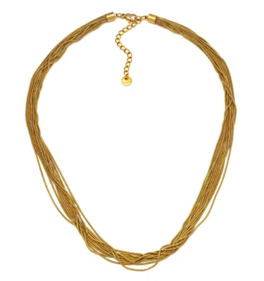 Collana Multifilo Oro