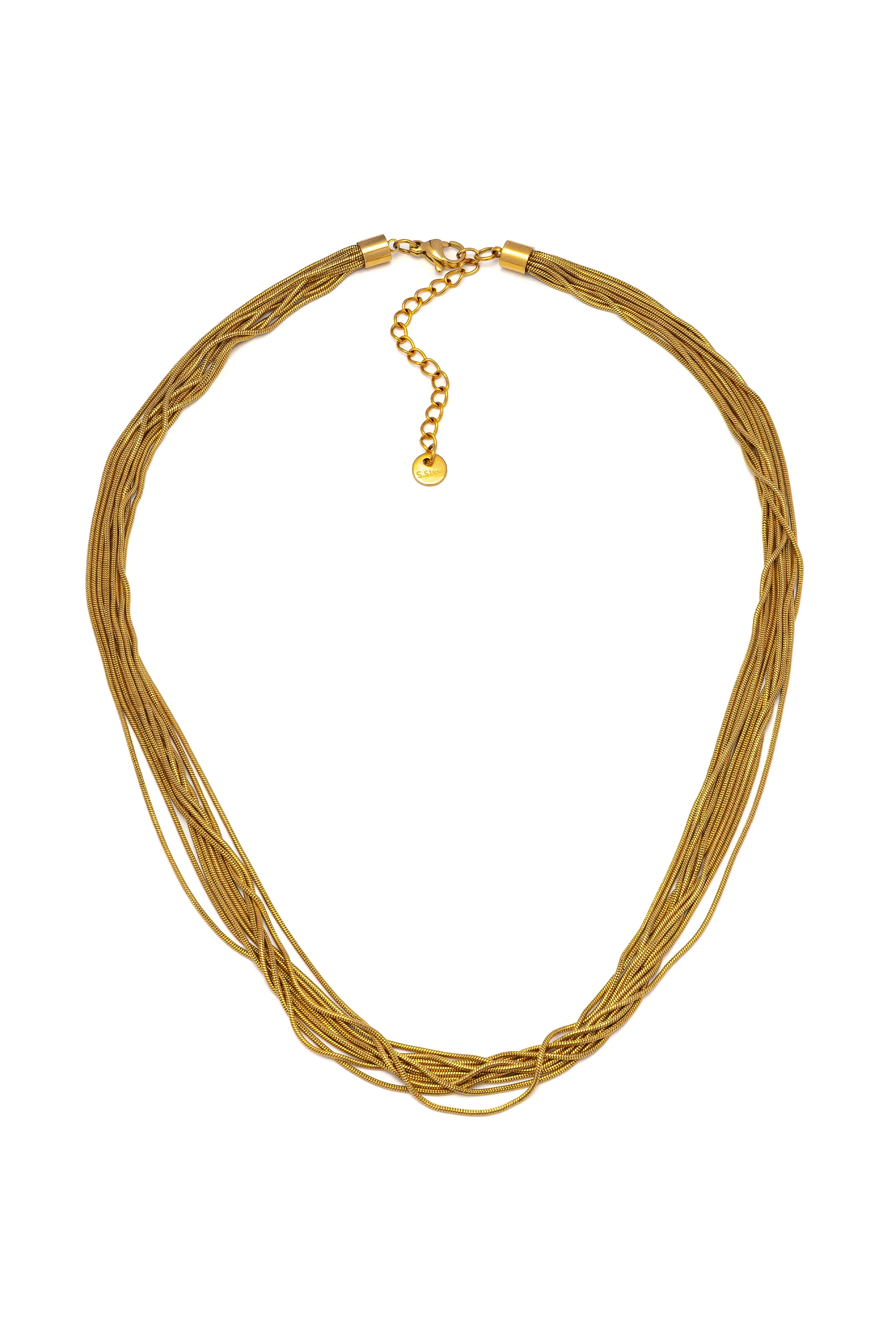 Collana Multifilo Oro 1 Collana Multifilo Oro