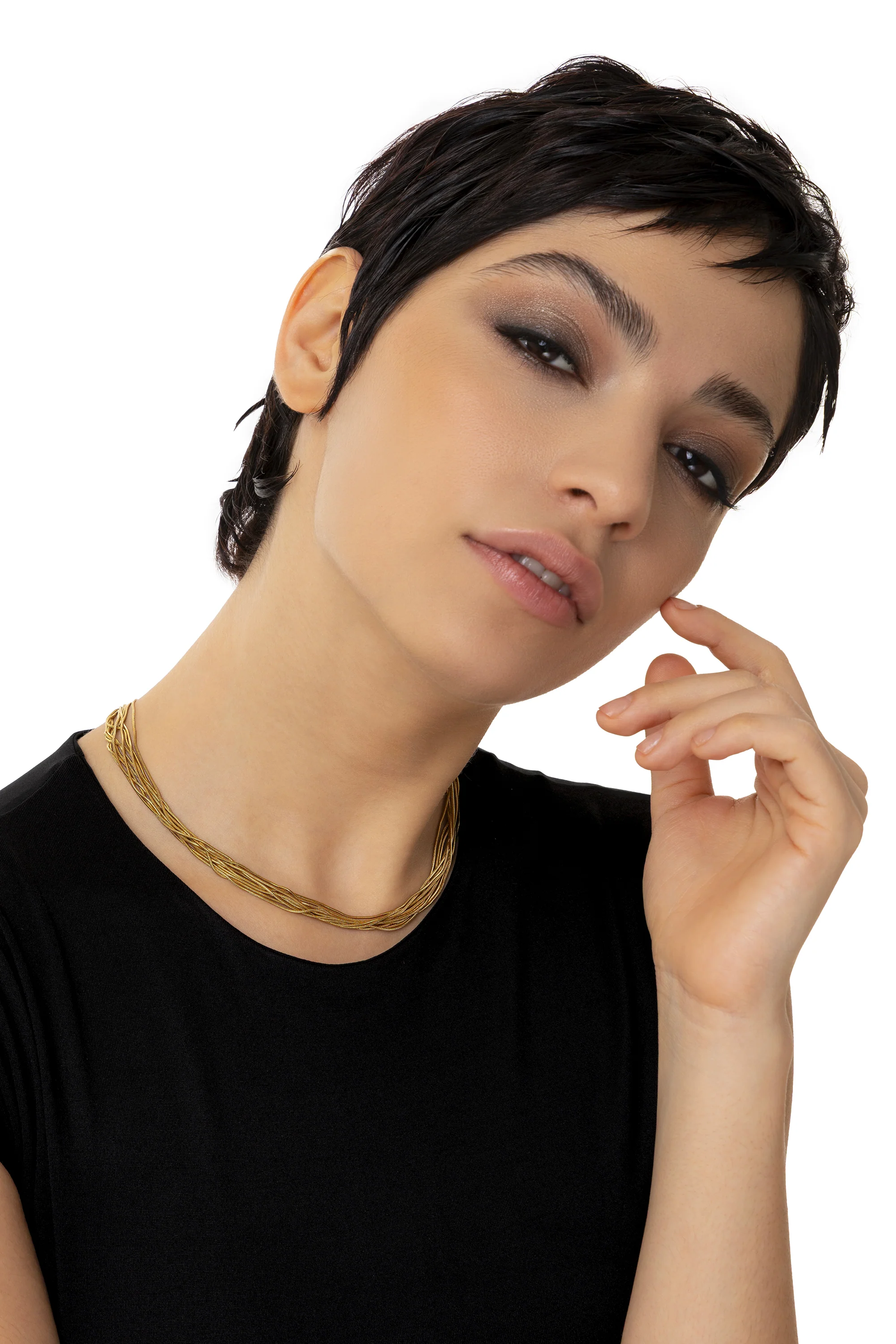 Collana Multifilo Oro 2 Collana Multifilo Oro - immagine 2