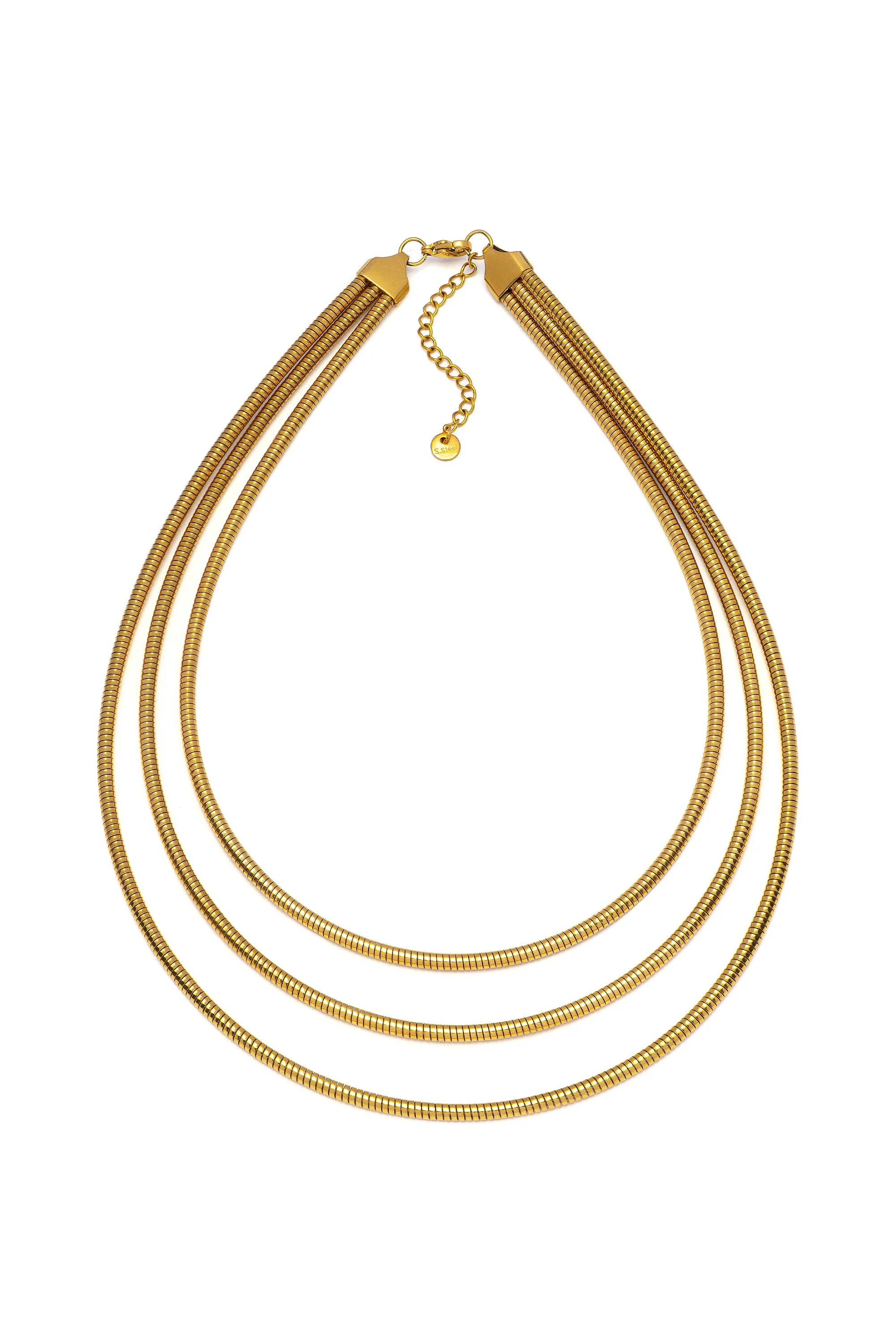 Collana 3 Catene Snake 1 Collana 3 Catene Snake