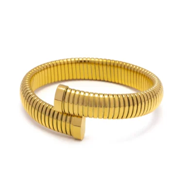 Bracciale Rigido a Coste Aperto